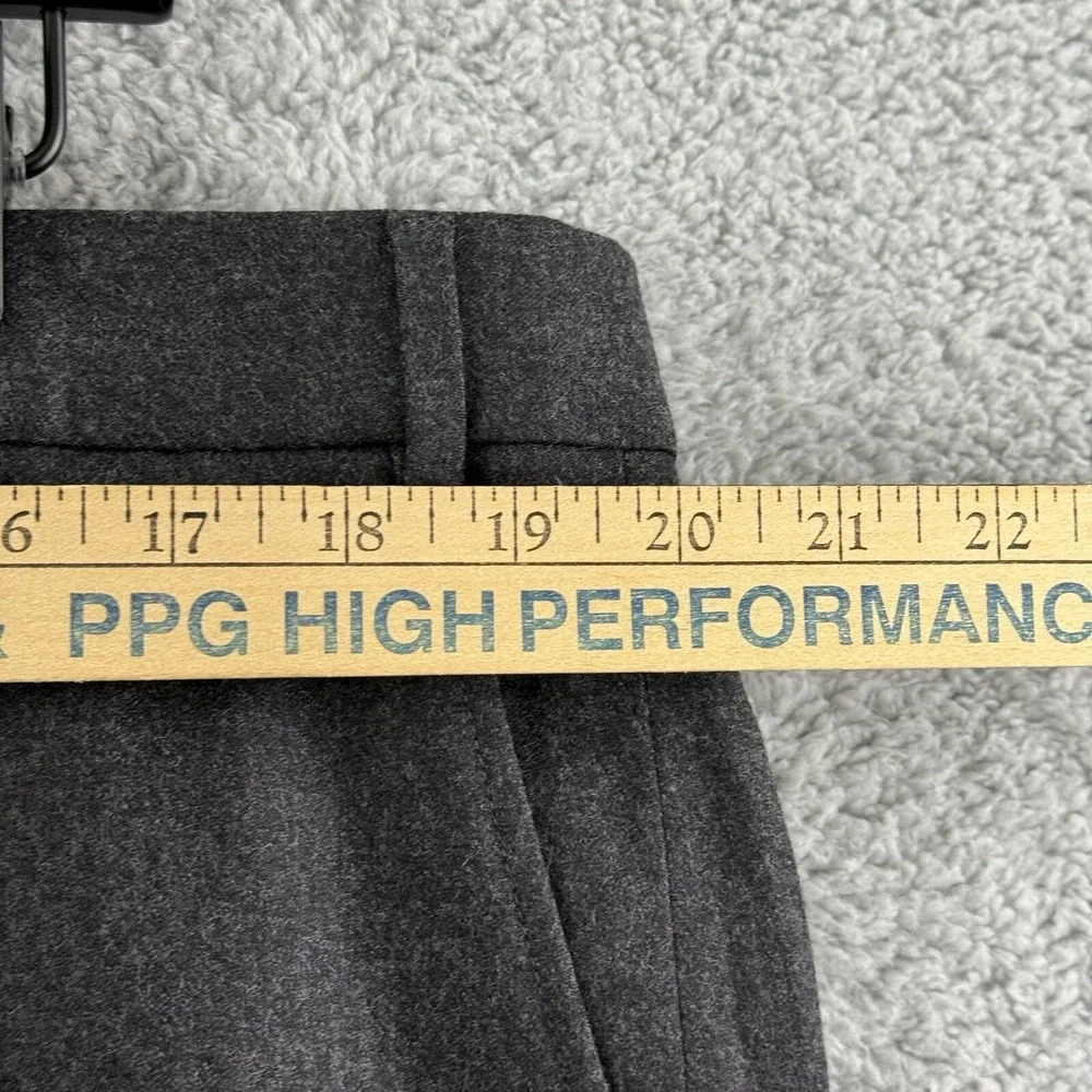 Ballin Men's 40x31 Dark Gray Wool Cashmere Dress‎ Pants Slacks Soft Flat Front
